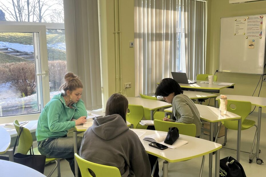 Jauno līderu akadēmijas nodarbība